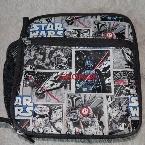 Pottery Barn Kids Mackenzie Star Wars™ Comics Glow-in-the-Dark Classic Lunch Box - Picture 3 of 5